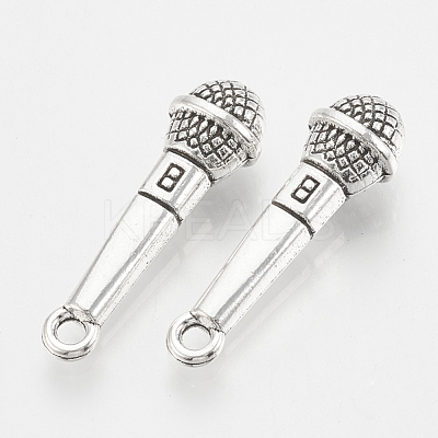 Tibetan Style Alloy Pendants TIBE-N005-14AS-LF-1