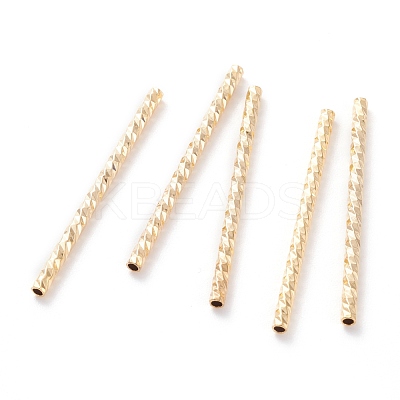 Brass Tube Beads KK-Y003-77C-G-1