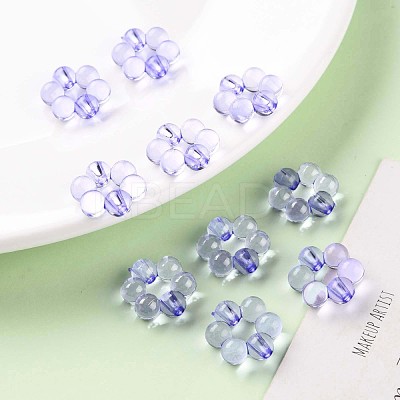 Transparent Acrylic Bead Frames TACR-S153-01A-47-1