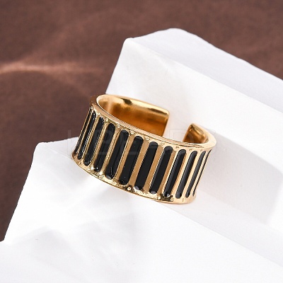 304 Stainless Steel Cuff Open Rings LS-RJEW-H266-03C-G-1