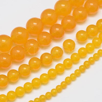 Natural & Dyed Malaysia Jade Bead Strands G-A146-6mm-A03-1