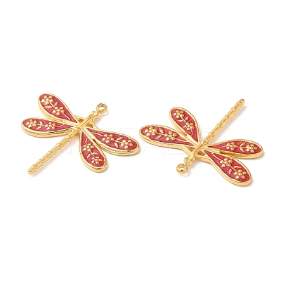 304 Stainless Steel Enamel Pendants STAS-K256-06G-05-1