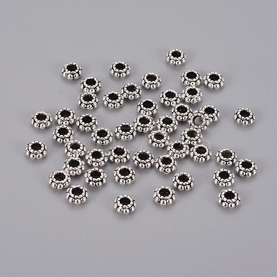 Tibetan Style Alloy Spacer Beads X-LF1565Y-1