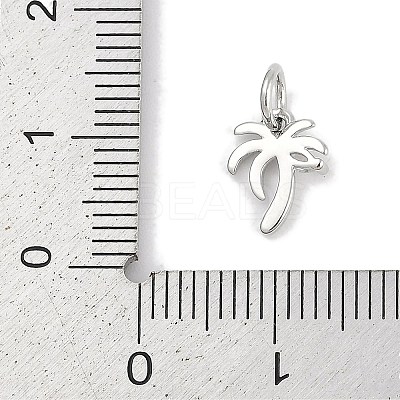 Brass Micro Pave Cubic Zirconia Pendants KK-Q028-61P-1