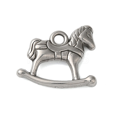 Non-Tarnish 304 Stainless Steel Pendants X-STAS-N103-15P-1