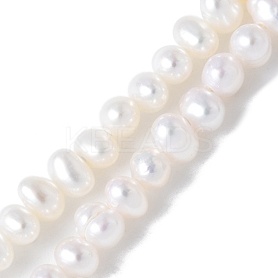 Natural Cultured Freshwater Pearl Beads Strands PEAR-I007-07D-01A-1