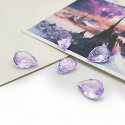 Pointed Back Resin Rhinestone Cabochons LS-PW-WGF1EE1-04-1