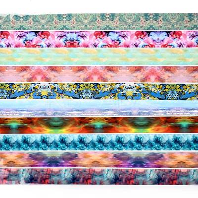 10 Style Transfer Foil Nail Art Stickers MRMJ-F012-04K-1