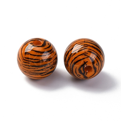 Opaque Acrylic Beads OACR-Q102-01E-1