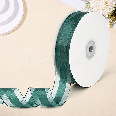 1Roll Solid Color Organza Ribbons ORIB-CY0001-02F-1