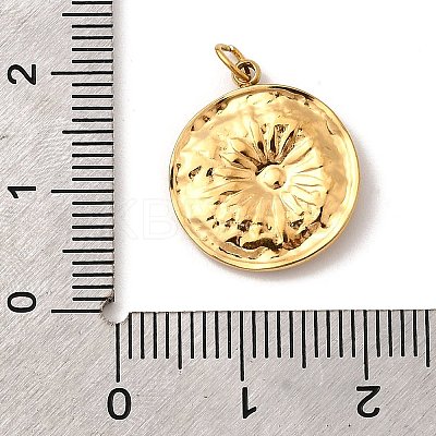 304 Stainless Steel Rhinestone Pendants STAS-B093-08G-1