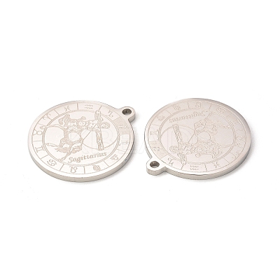 Non-Tarnish 304 Stainless Steel Pendants STAS-A074-03B-P-1