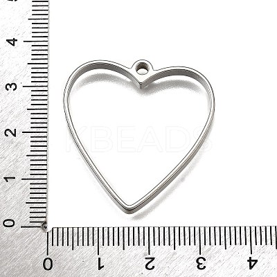 304 Stainless Steel Pendants STAS-S181-01P-H-1