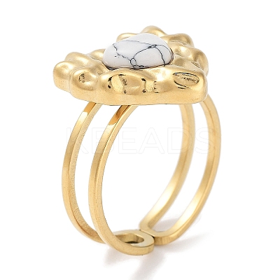 Ion Plating(IP) 304 Stainless Steel Ring RJEW-B059-04G-04-1