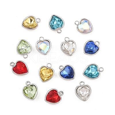 Glass Charms STAS-P437-15C-P-1