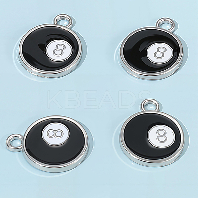 40Pcs Alloy Enamel Pendants FIND-SC0016-76P-1