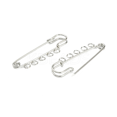 Iron Safety Brooch Findings X-MAK-Q004-04-1