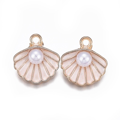 Zinc Alloy Enamel Pendants ENAM-F118-03E-1