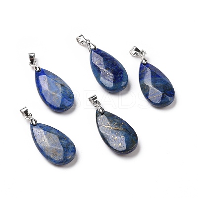 Natural & Synthetic Mixed Gemstone Pendants G-C007-01P-1