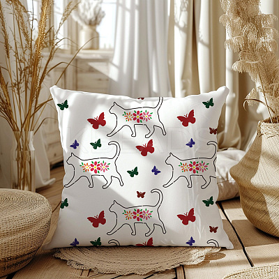 PET Hollow Out Drawing Painting Stencils DIY-WH0405-0093-1