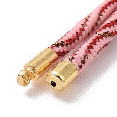 Nylon Cord Silder Bracelets MAK-C003-03G-02-1