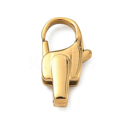 304 Stainless Steel Lobster Claw Clasps LS-STAS-C148-03B-G-1