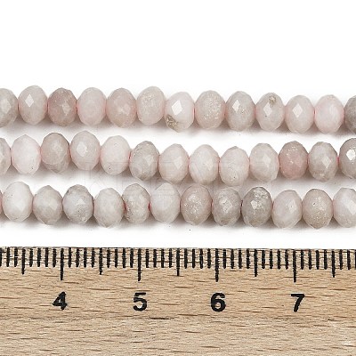 Natural Pink Opal Beads Strands G-RM2025-C44-3x5mm-1