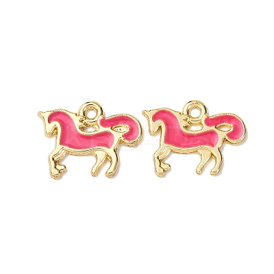 Alloy Enamel Pendants FIND-H051-10G-1
