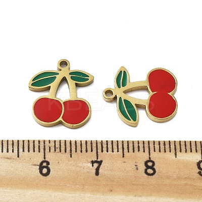 304 Stainless Steel Pendants STAS-D302-19G-1