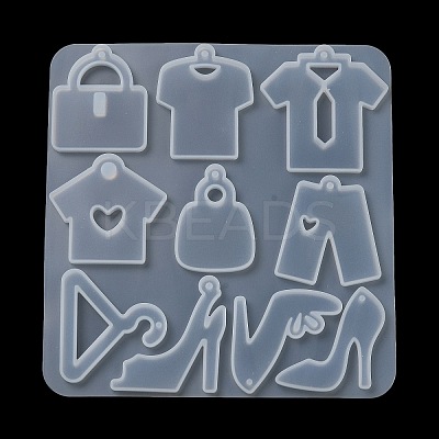 Shoes Clothes Hanger Bag Pendant DIY Silicone Molds SIMO-C012-01B-1