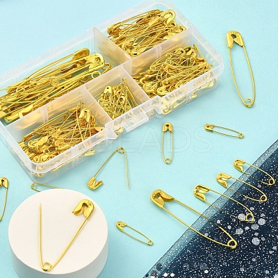 00#~4# 200Pcs 6 Style Iron Safety Pins Sets NEED-YW0001-01-B-1
