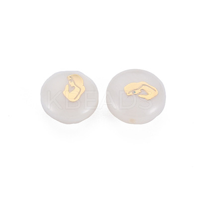 Natural Freshwater Shell Beads SHEL-S278-051-1