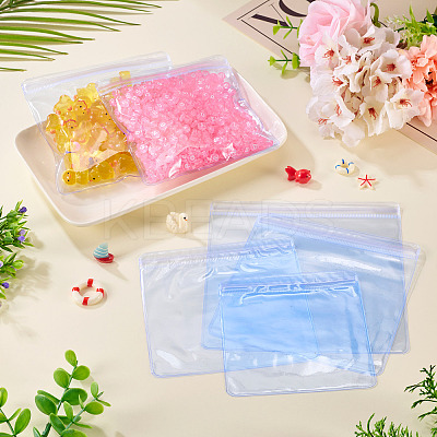 20Pcs 4 Styles Transparent PVC Anti Oxidation Resealable Bags AJEW-TA0002-40A-1