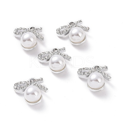 Alloy Crystal Rhinestone Pendants ALRI-H004-15P-1