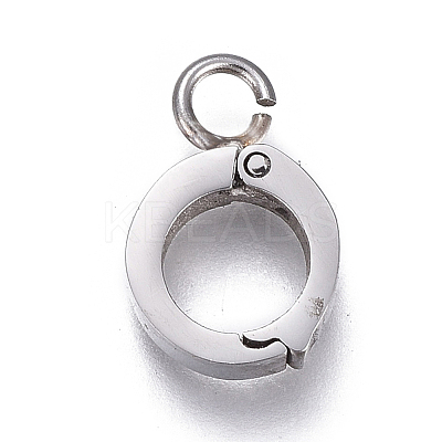 Tarnish Resistant 304 Stainless Steel Enhancer Shortener Bails LS-STAS-E466-08P-1