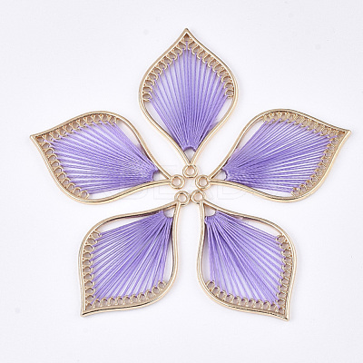 Cotton Thread Woven Pendants FIND-S306-03I-1