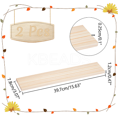 3-Slot Wood Earring Display Cards Stands ODIS-WH0070-01-1