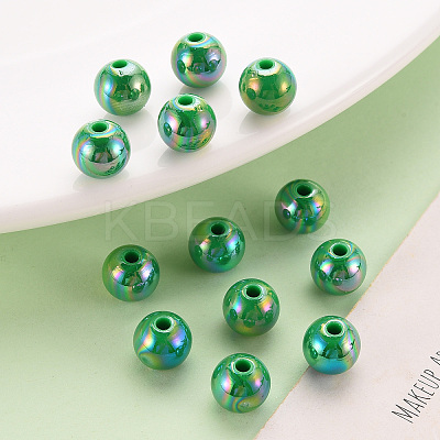 Opaque Acrylic Beads MACR-S370-D8mm-24-1