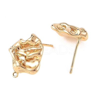 SHEGRACE Brass Stud Earring Findings XGRQ64841-869G-1
