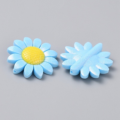 Food Grade Eco-Friendly Silicone Focal Beads SIL-TAC0015-09E-1