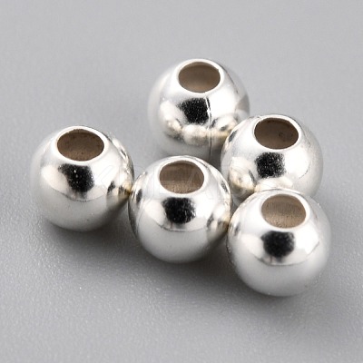 Brass Spacer Beads KK-O133-010C-S-1