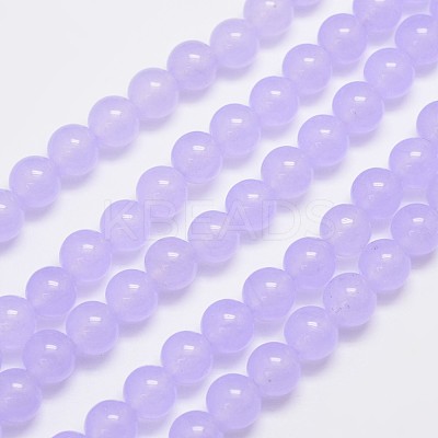 Natural & Dyed Malaysia Jade Bead Strands LS-G-A146-8mm-A18-1