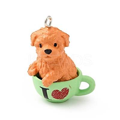 PVC Plastic Cartoon Pendants PVC-G004-01B-1