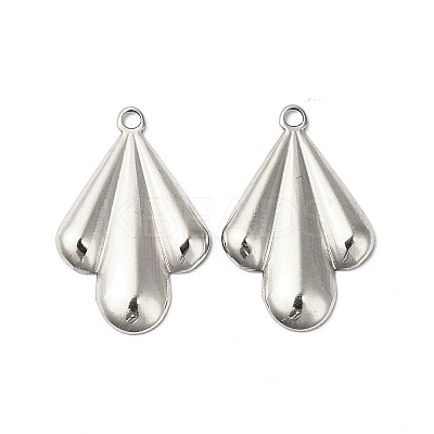 Non-Tarnish 304 Stainless Steel Pendants STAS-L268-003P-1
