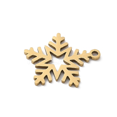 Christmas 201 Stainless Steel Pendants STAS-S157-02F-G-1