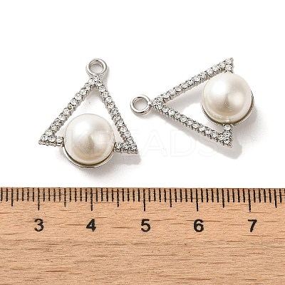 Alloy with Rhinestone Pendants FIND-B032-06P-1