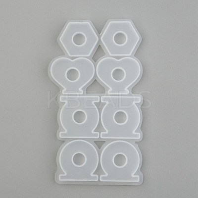 Geometric Straw Topper Silicone Molds Decoration DIY-J003-16-1