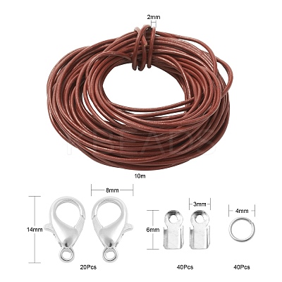 DIY Necklace Making Kits DIY-FS0001-82-1