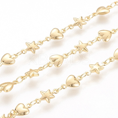 3.28 Feet Brass Link Chains X-CHC-G011-06G-1