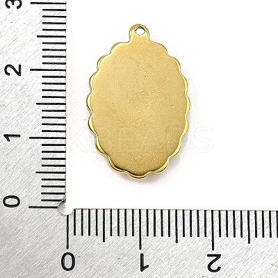 304 Stainless Steel Pendants STAS-Z135-06G-02-1
